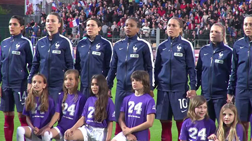 FFF – 24 heures avec les bleues